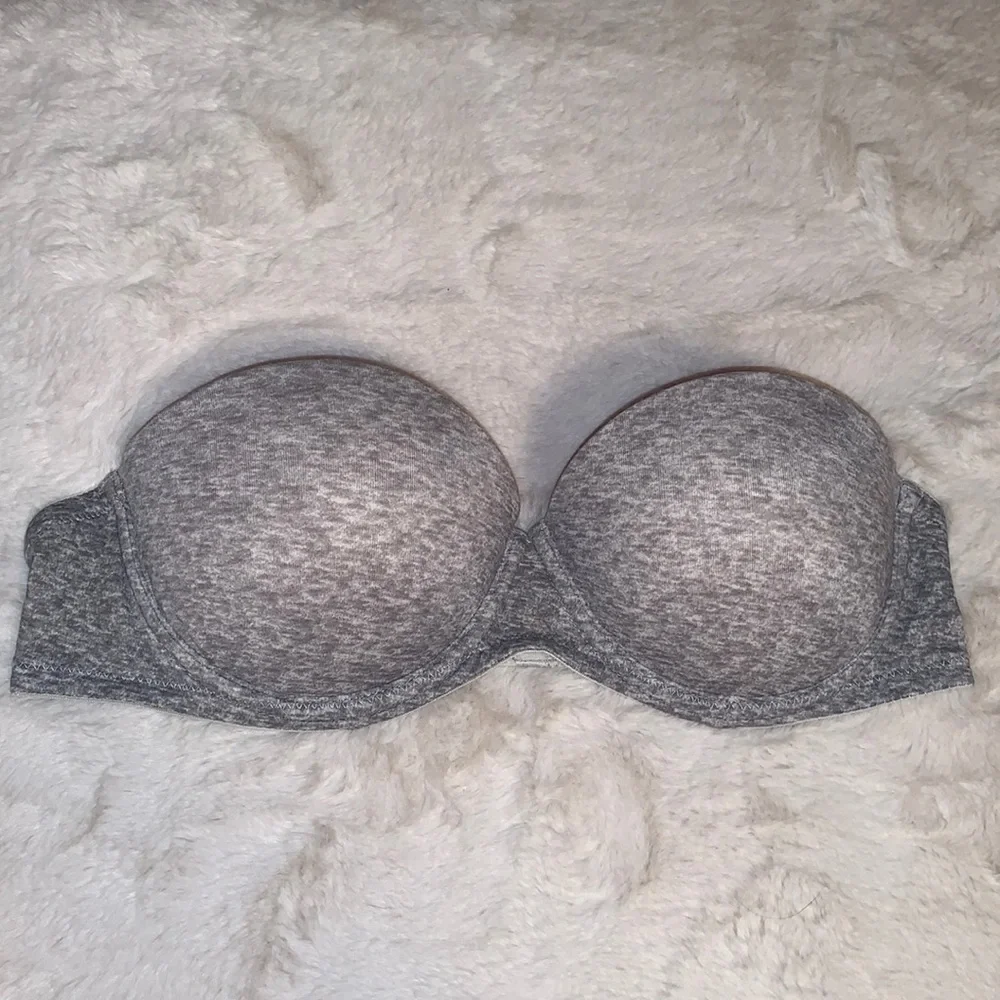 34A PINK wear everywhere strapless push-up bra